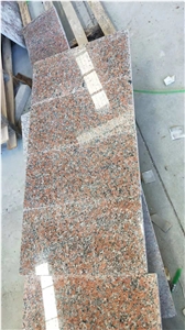 Good Quality Polished Maple Red Granite Wall Tiles