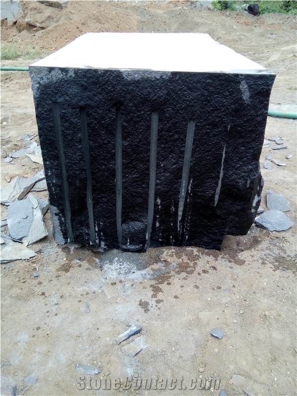 Absolute Black - ( Jet Black ) Granite Blocks