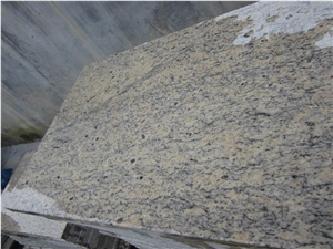 Giallo San Francisco Granite, Giallo Sf Real Slabs