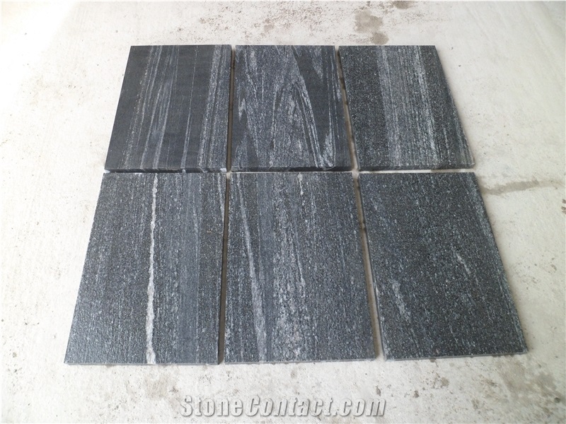 Negro Santiago Granite,G302 Wood Grain Black