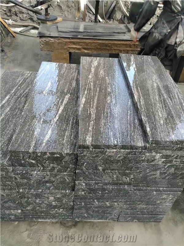 Negro Santiago Granite,G302 Wood Grain Black