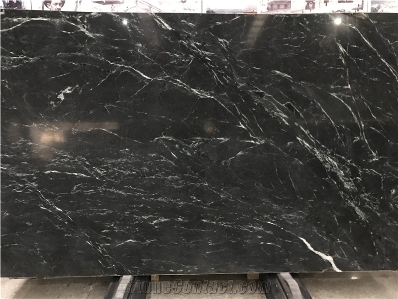 Cheap China Nero Black Marble Slab and Tile
