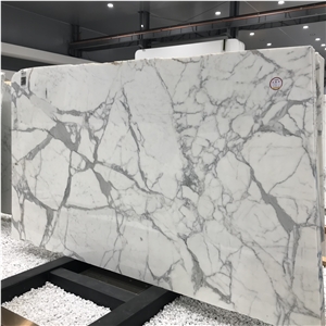 Hot Sell Italy Calcatta White Marble Slab and Tile