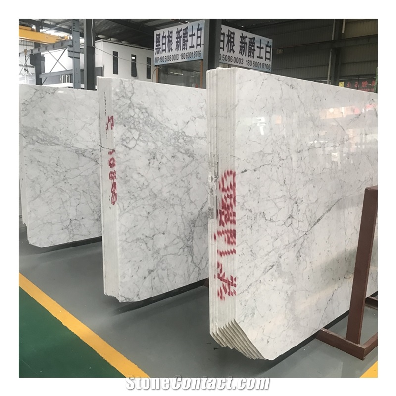 Hot Sell Italy Statuarietto White Marble Slab Tile