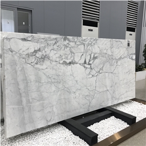Italy Calacatta White Marble Slab and Tile