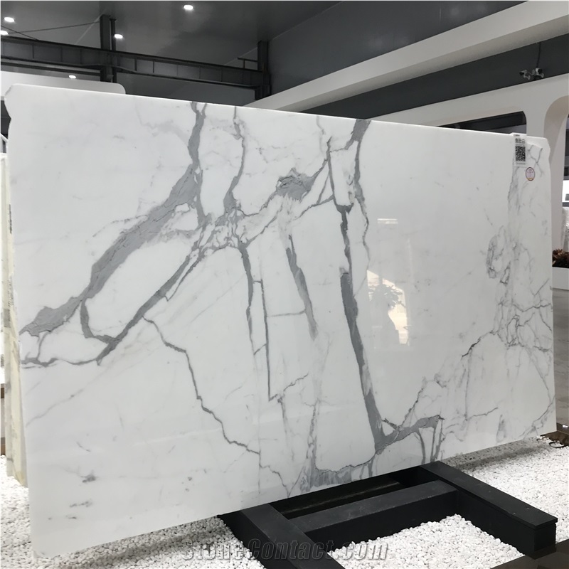 Italy Calacatta White Marble Wall and Tile