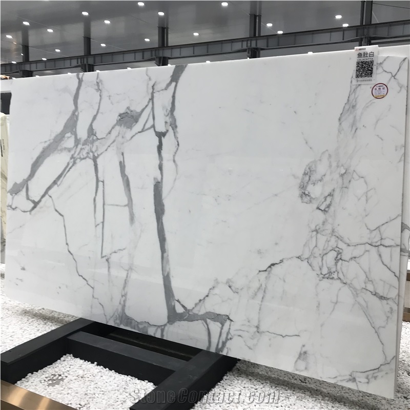 Italy Calacatta White Marble Wall and Tile