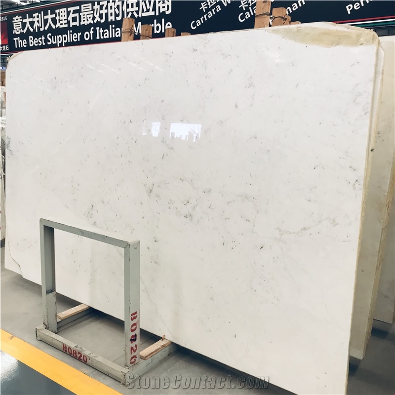 Italy Carrara White Marble Slab and Tile