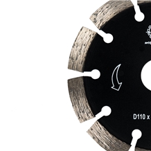 Diamond Dry Cutting Saw Blade for Granite Marble
