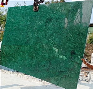 Verde Green Marble Polished Slabs