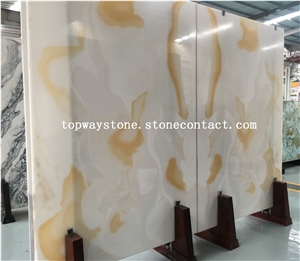 Artificial Onyx Stone Slab for Countertop Vanity