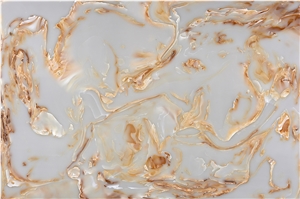Artificial Stone Onyx with Polished Surfaced