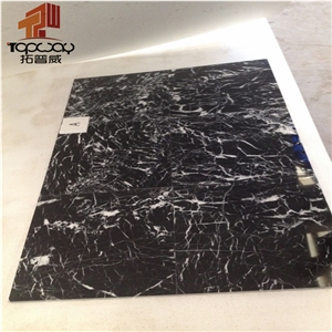 Black Marquina Marble, Volos Black Marble Tiles