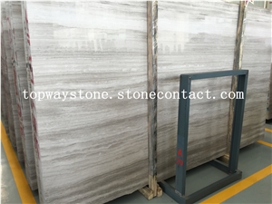 China Serpeggiante Marble, White Wooden Marble