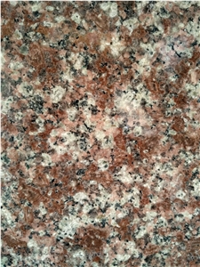 Chinese Peach Red G687 Granite Slabs