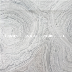 Interior Decoration Grey Marble for Hotel Project