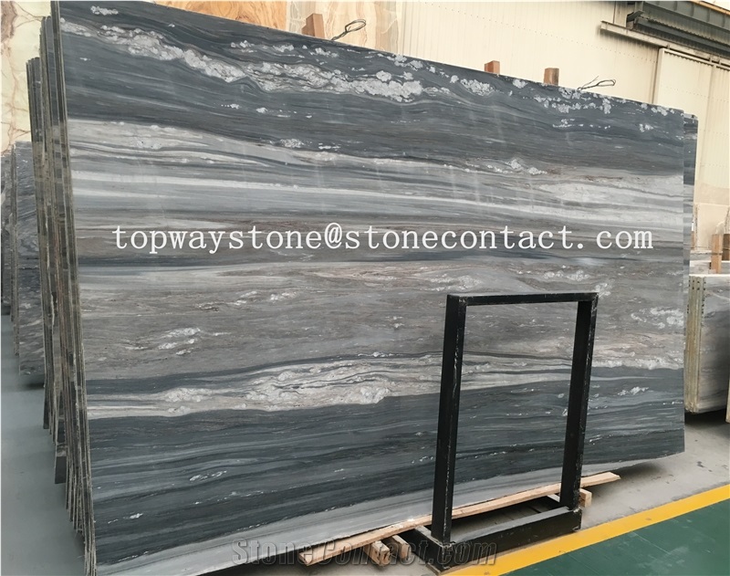 Italy Palissandro Blue Marble for Hotel Decoration