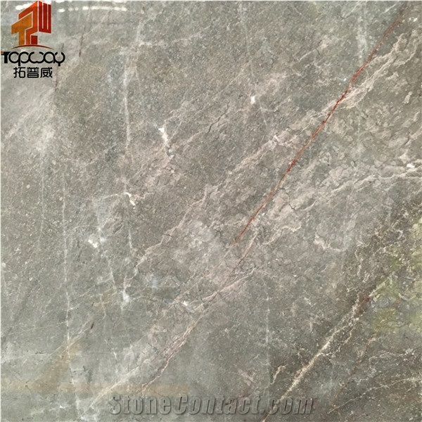 Natural Stone Grey Marble Slab, Flooring Tile