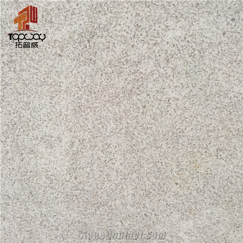 Pearl White Gray Lily Granite Polished&Flamed