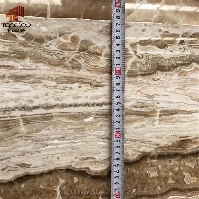 Yellow Color Travertine Marble Slabs
