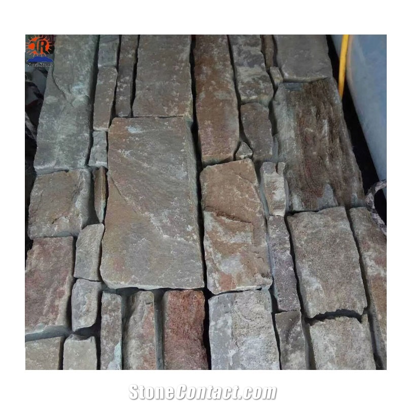 Natural Multicolor Cultured Stone Wall Tiles