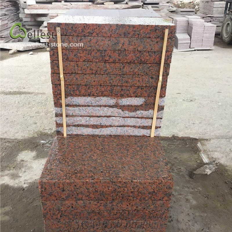 G562 Maple Red Granite Floor Tile Verandah Paver from China ...