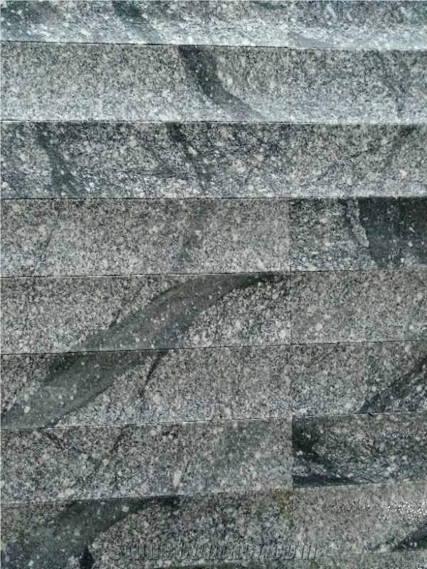 Black Silk Fantasy Grey Granite Interior Decor