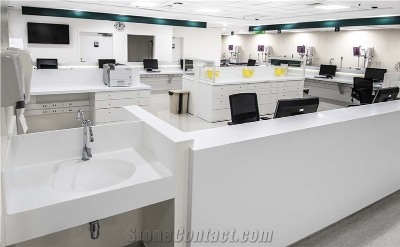 Formicas Hospital Solid Surface Corians Worktop