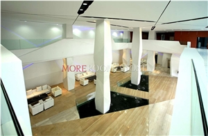 Shopping Mall Project Artificial Stone Corian Wall