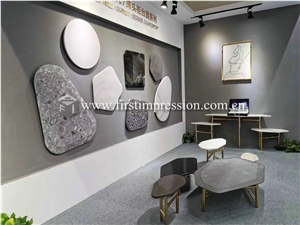 Luxury Calacatta White Quartz Countertop