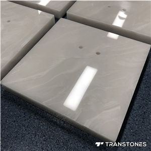 Artificial Crystallized Stone Slabs Tiles