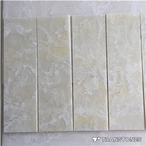 Backlit Resin Alabaster Customized for Walls Decor