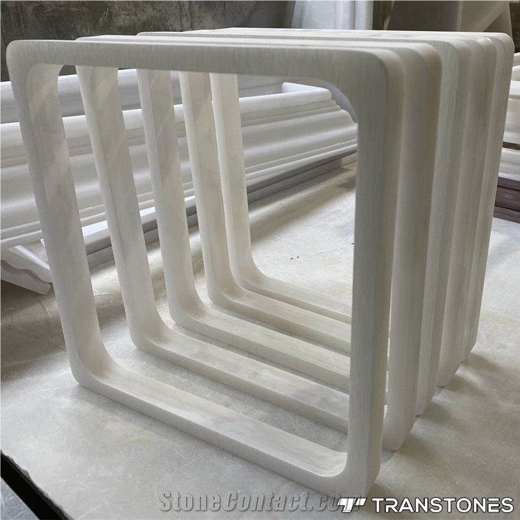 Cnc Faux Alabaster Customize Products for Homes