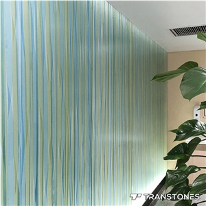 Colorful Acrylic Wall Partition for Hotel Decors