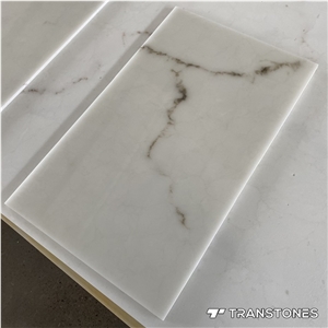 Customized Sheet Backlit Resin for Home Decors