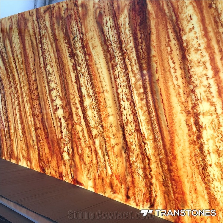 New Design Translucent Faux Onyx Wall Panel