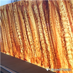 New Design Translucent Faux Onyx Wall Panel