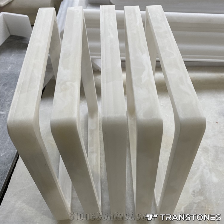 Polish Faux Alabaster Customize Different Shape Design