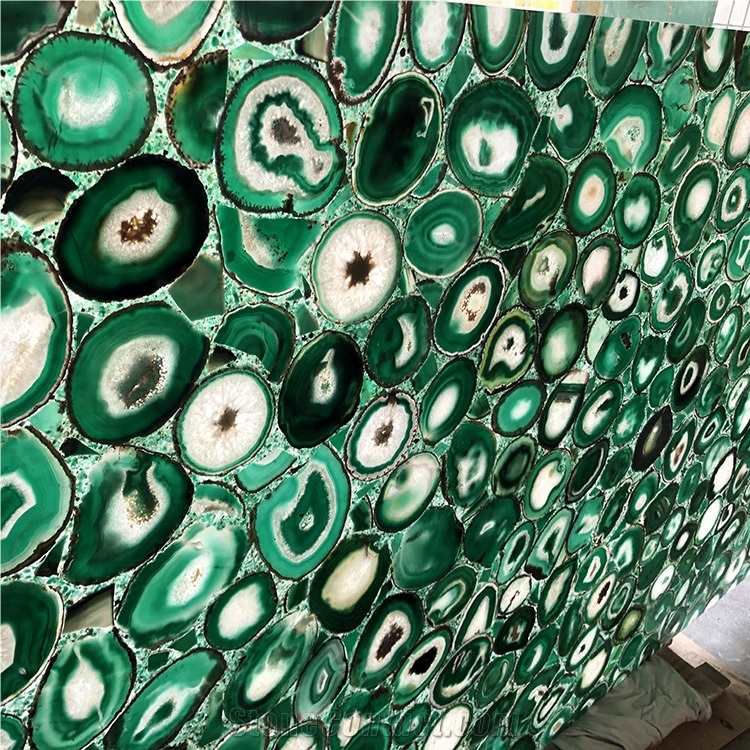 Green deals agate slab