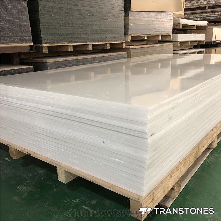 Translucent White Alabaster Wall Covering Stone