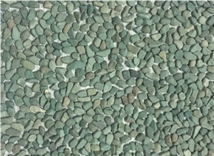 Japan Green Granite Pebbles-4810