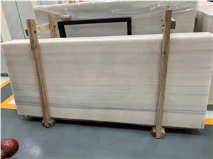 Athen White Jade Wood Grain Onyx Wall Panels