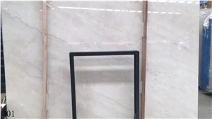 China Angel Beige Marble Slab Tiles Walling Use