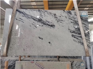 China Blue Crystal Marble Slab Wall Floor Tiles