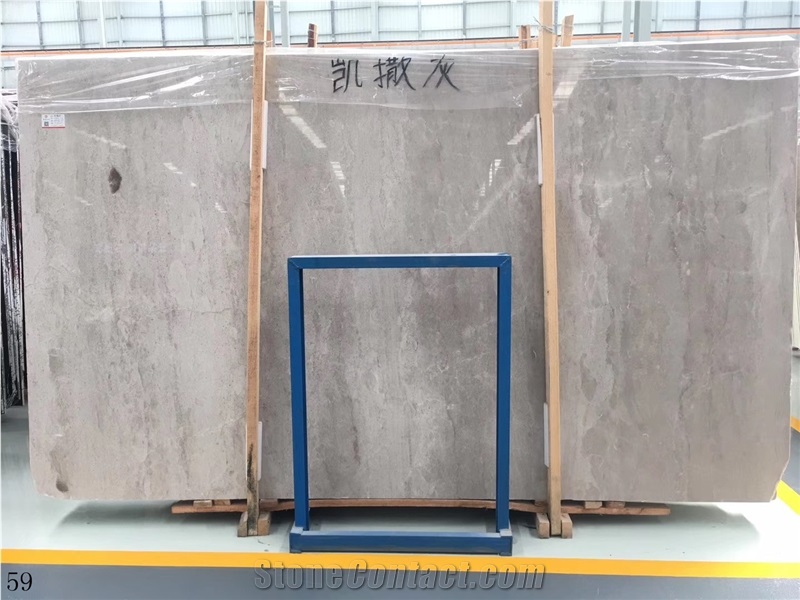 China Caesar Grey Marble Slab Tiles Wall Caldding