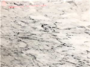 China Cassie White Marble Slab Tiles Walling Use