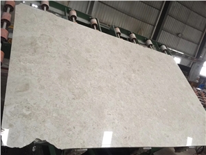 China Coral Sea Marble Slab Wall Floor Tiles Use