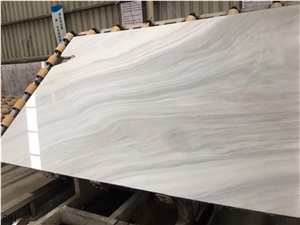 China Danube White Marble Slab Wall Floor Tile