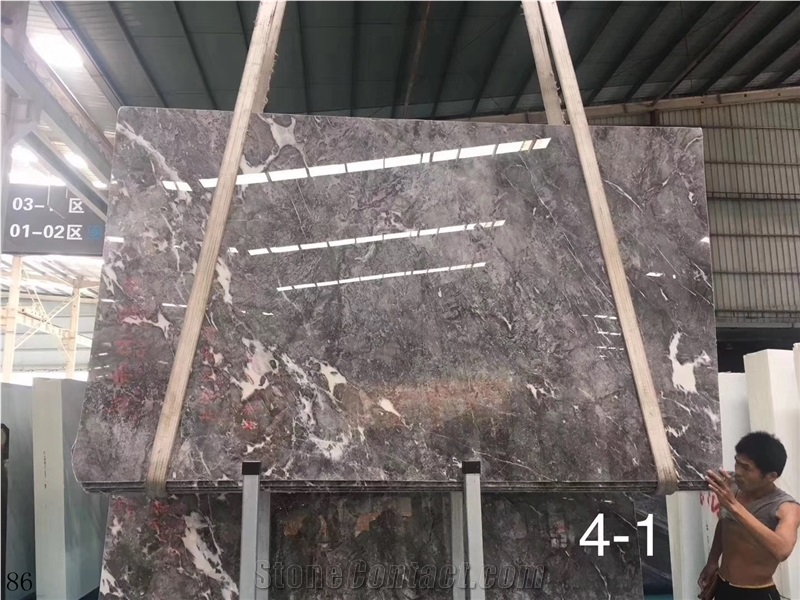 China Gucci Grey Marble Slab Tiles Wall Cladding