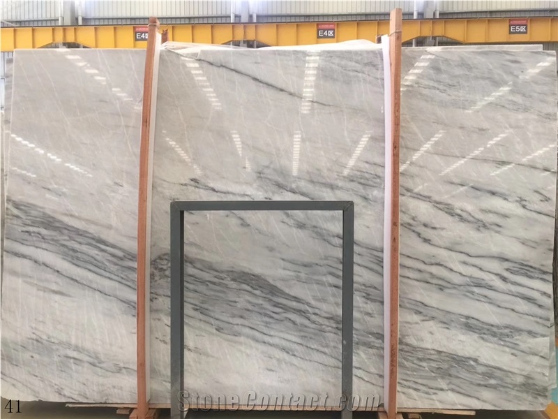 China King White Marble Slab Tiles Wall Cladding